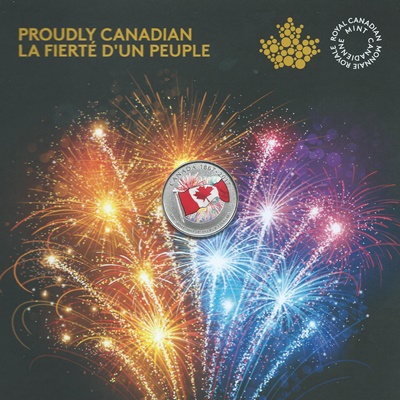 2017 $5 Silver – Proudly Canadian – Glow in the Dark